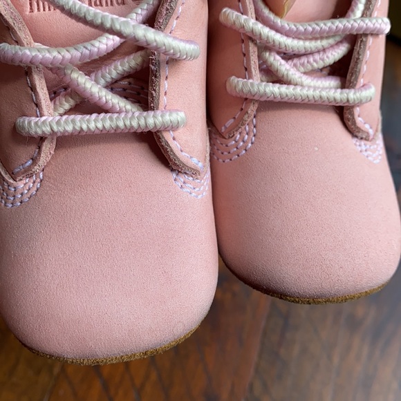 TIMBERLAND CRIB BOOTIE PINNK SIZE 1 - Picture 8 of 13